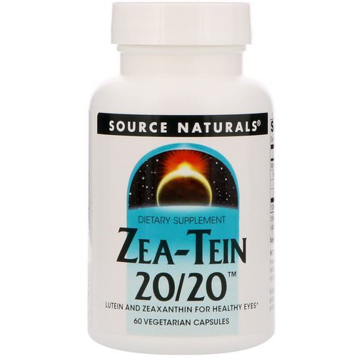 Source Naturals, Zea-Tein 20/20, 60 Vegetarian Capsules فوائد