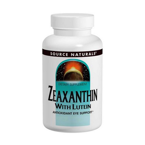Source Naturals, Zeaxanthin with Lutein, 10 mg, 60 Capsules فوائد