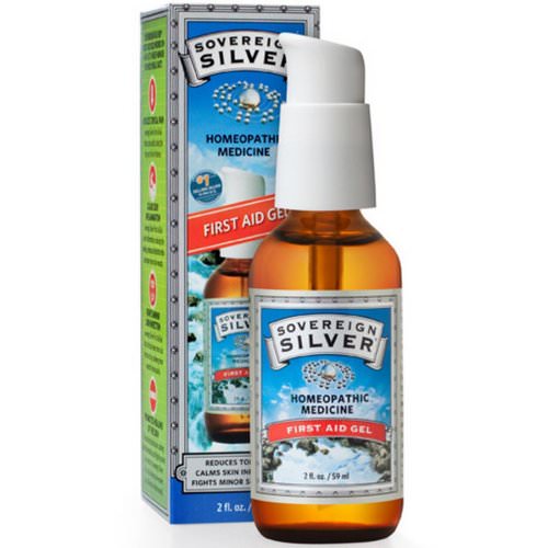 Sovereign Silver, Silver, First Aid Gel, 2 fl oz (59 ml) فوائد