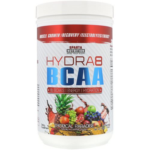 Sparta Nutrition, Hydra8 BCAA, Tropical Paradise, 17.14 oz (486 g) فوائد