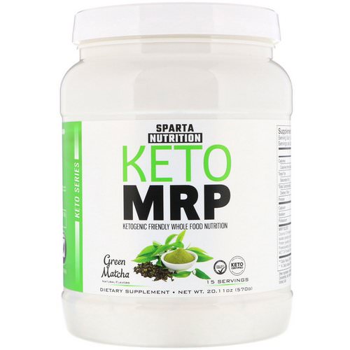 Sparta Nutrition, Keto MRP, Green Matcha, 1.25 lbs (570 g) فوائد