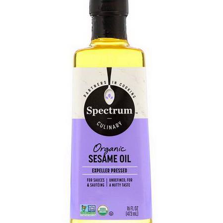 Spectrum Culinary Sesame Oil - زيت السمسم ,الخل ,الزي,ت