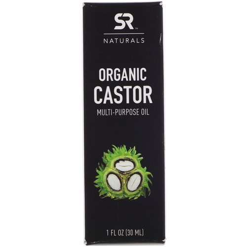 Sports Research, Organic Castor Multi-Purpose Oil, 1 fl oz (30 ml) فوائد
