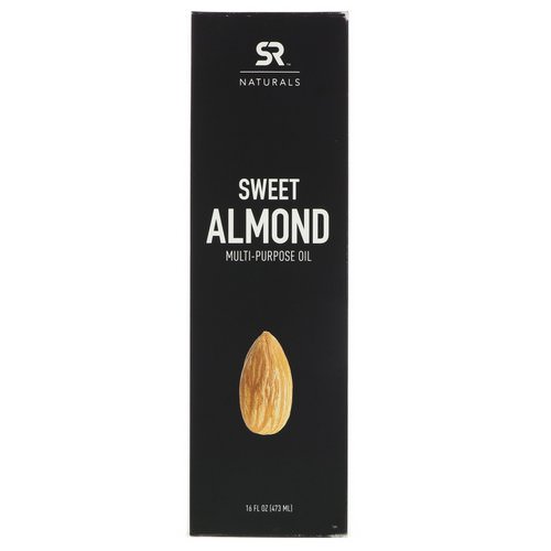 Sports Research, Sweet Almond Multi-Purpose Oil, 16 fl oz (473 ml) فوائد