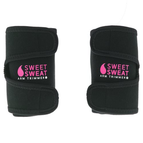 Sports Research, Sweet Sweat Arm Trimmers, Unisex-Regular, Pink, 1 Pair فوائد