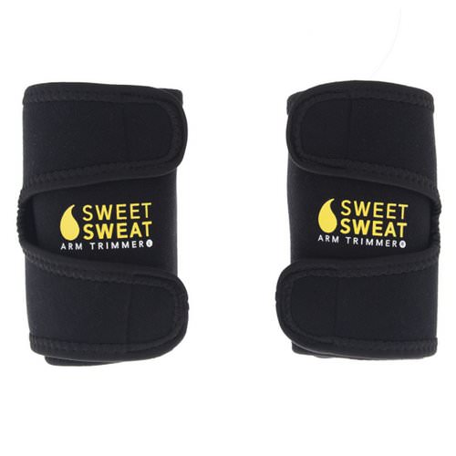 Sports Research, Sweet Sweat Arm Trimmers, Unisex-Regular, Yellow, 1 Pair فوائد