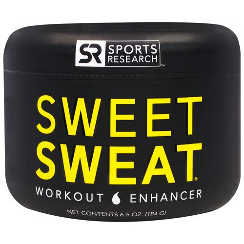 Sports Research, Sweet Sweat Workout Enhancer, 6.5 oz (184 g) فوائد