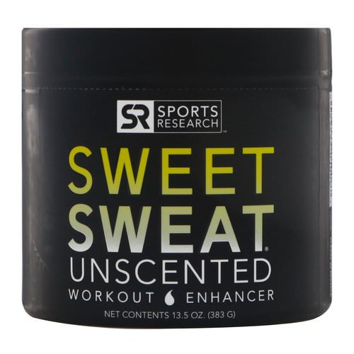 Sports Research, Sweet Sweat Workout Enhancer, Unscented, 13.5 oz (383 g) فوائد