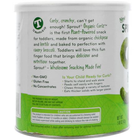 Sprout Organic Snacks Bars Finger Food - وجبات خفيفة, Bars, وجبات خفيفة, تغذية الأطفال