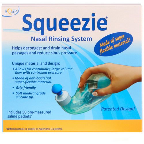 Squip, Squeezie, Nasal Rinsing System, 1 Kit فوائد