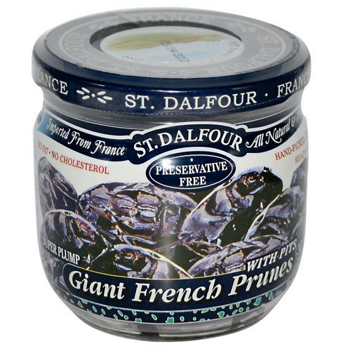 St. Dalfour, Giant French Prunes with Pits, 7 oz (200 g) فوائد