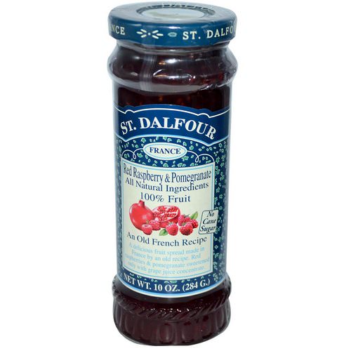 St. Dalfour, Red Raspberry & Pomegranate, Deluxe Red Raspberry & Pomegranate Spread, 10 oz (284 g) فوائد