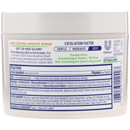 St. Ives, Acne Control Apricot Scrub, 10 oz (283 g):الدعك, المقشرات