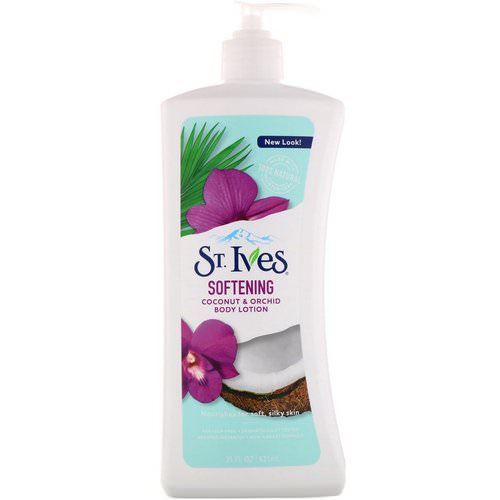 St. Ives, Softening Body Lotion, Coconut & Orchid, 21 fl oz (621 ml) فوائد
