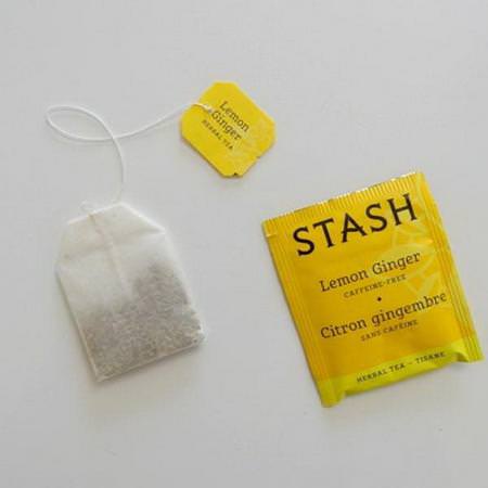 Stash Tea Herbal Tea Ginger Tea - شاي الزنجبيل, شاي الأعشاب