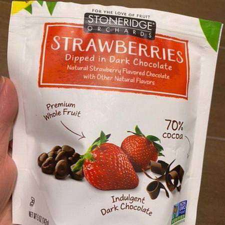 Stoneridge Orchards Strawberries Chocolate - حل,ى, ش,ك,لاتة, فرا,لة, س,برف,د