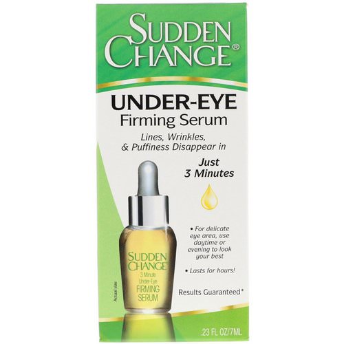 Sudden Change, Under-Eye Firming Serum, .23 fl oz (7 ml) فوائد