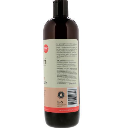 Sukin, Volumising Conditioner, Fine and Limp Hair, 16.9 fl oz (500 ml):بلسم, العناية بالشعر