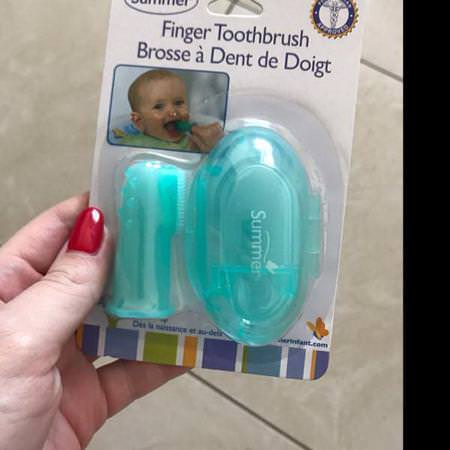 Summer Infant Baby Toothbrushes - فرش أسنان الأطفال, العناية بالفم, التسنين, الأطفال