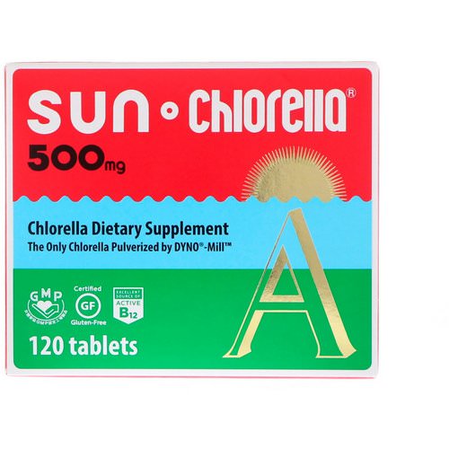 Sun Chlorella, A, 500 mg, 120 Tablets فوائد