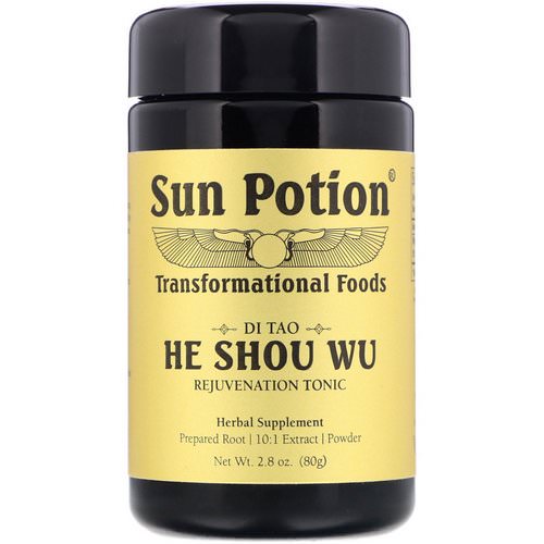 Sun Potion, He Shou Wu Powder, 2.8 oz (80 g) فوائد
