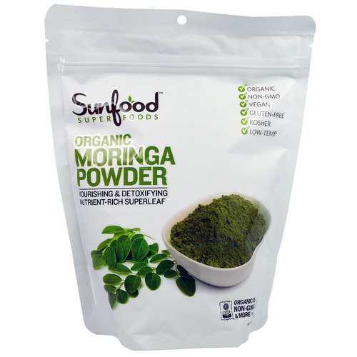 Sunfood, Organic Moringa Powder, 8 oz (227 g) فوائد
