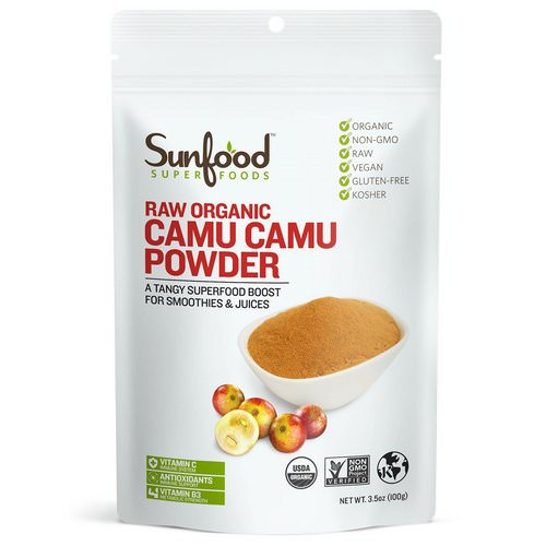 Sunfood, Raw Organic Camu Camu Powder, 3.5 oz (100 g) فوائد