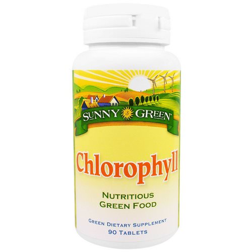 Sunny Green, Chlorophyll, 90 Tablets فوائد