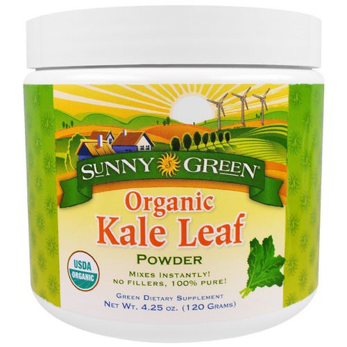 Sunny Green, Organic Kale Leaf Powder, 4.25 oz (120 g) فوائد
