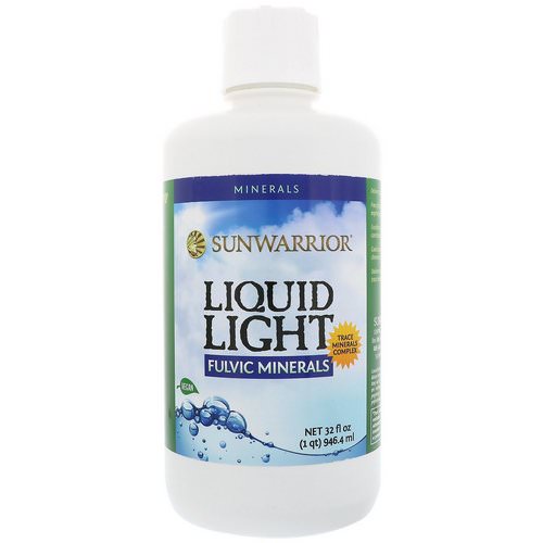 Sunwarrior, Liquid Light, Fulvic Minerals, 32 fl oz (946.4 ml) فوائد
