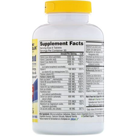 Super Nutrition, Men's Blend, Antioxidant Rich Multivitamin, Iron Free, 180 Tablets:الفيتامينات المتعددة للرجال, صحة الرجال
