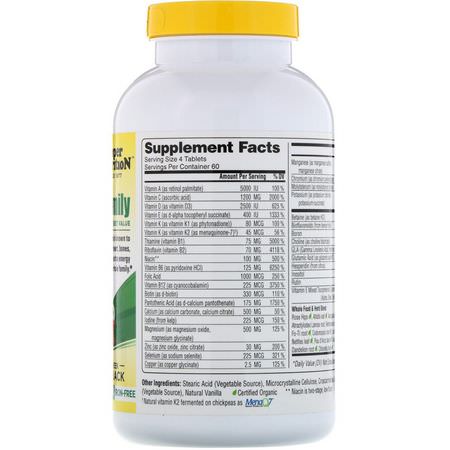 Super Nutrition, Perfect Family, Multivitamin, Iron Free, 240 Tablets:الفيتامينات المتعددة, المكملات الغذائية