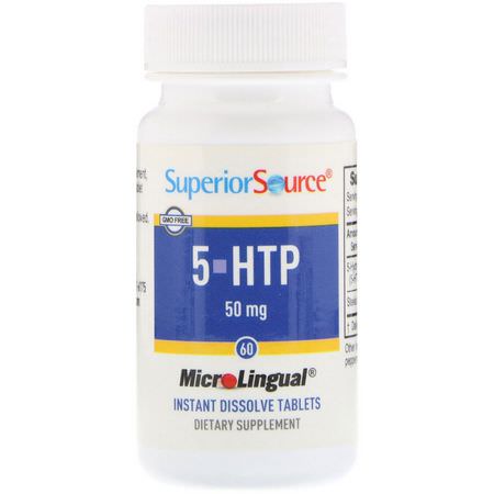 Superior Source 5-HTP Calm Formulas - هد,ء, 5 HTP,زن, حمية