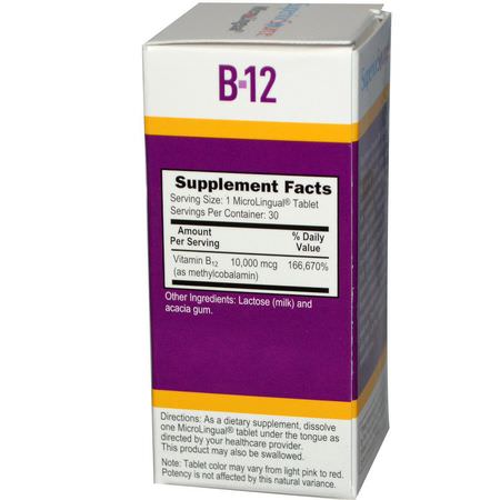 Superior Source, Methylcobalamin B-12, 10,000 mcg, 30 MicroLingual Instant Dissolve Tablets:B12 ,فيتامين B