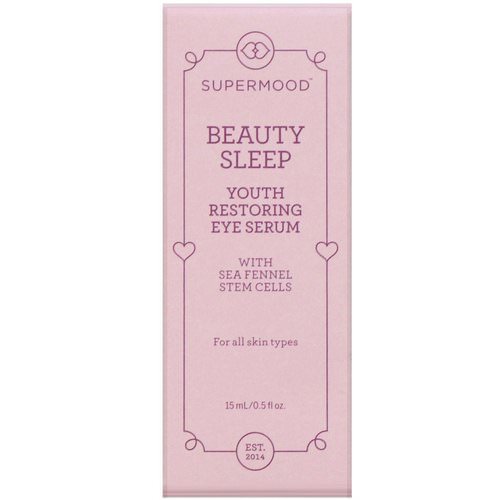 Supermood, Beauty Sleep, Youth Restoring Eye Serum, 0.5 fl oz (15 ml) فوائد