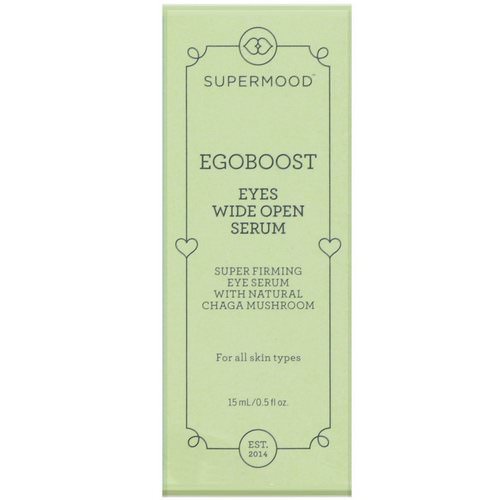 Supermood, Egoboost, Eyes Wide Open Serum, 0.5 fl oz (15 ml) فوائد