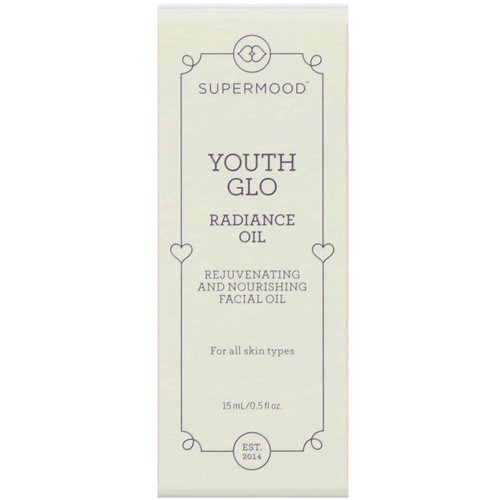 Supermood, Youth Glo, Radiance Oil, 0.5 fl oz (15 ml) فوائد