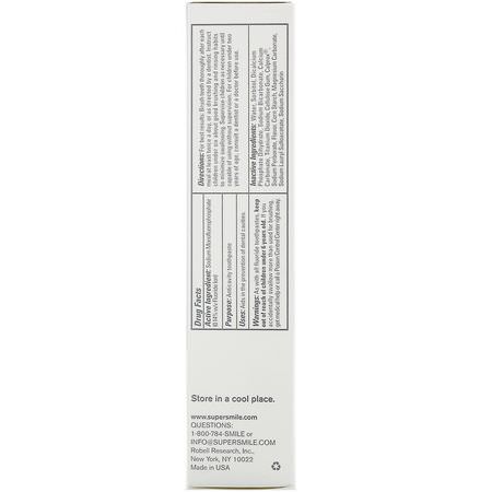 Supersmile, Professional Whitening Toothpaste, Icy Mint, 4.2 oz (119 g):معج,ن الأسنان, العناية بالفم
