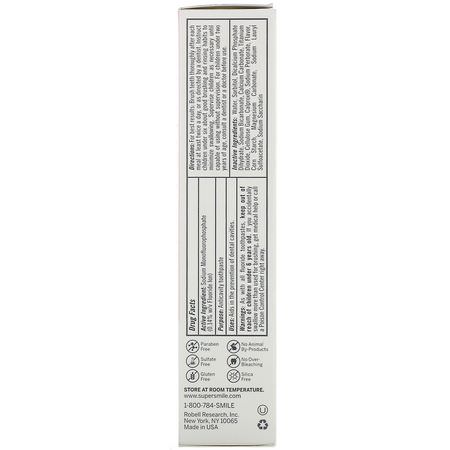 Supersmile, Professional Whitening Toothpaste, Rosewater Mint, 4.2 oz (119 g):معج,ن الأسنان, العناية بالفم