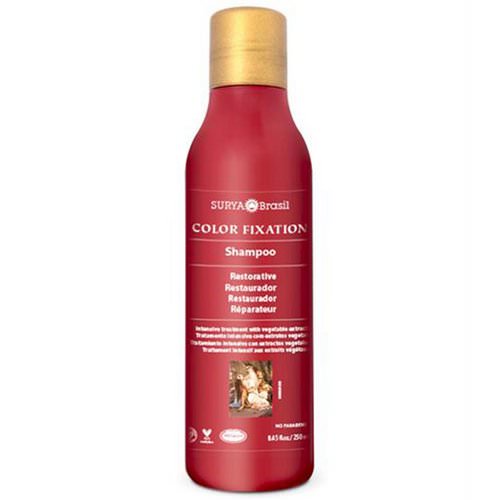 Surya Brasil, Restorative Shampoo, Color Fixation, 8.45 fl oz (250 ml) فوائد