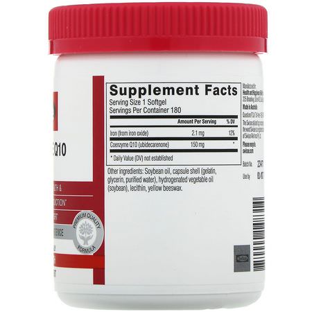Swisse, Ultiboost, Co-Enzyme Q10, 150 mg, 180 Softgels:أنزيم Q10, CoQ10