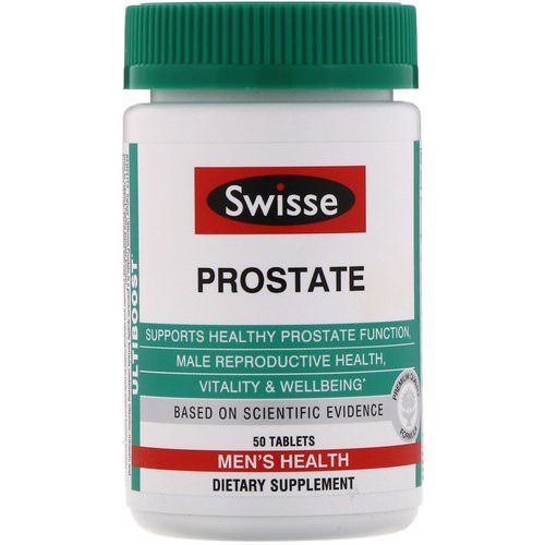 Swisse, Ultiboost, Prostate, 50 Tablets فوائد