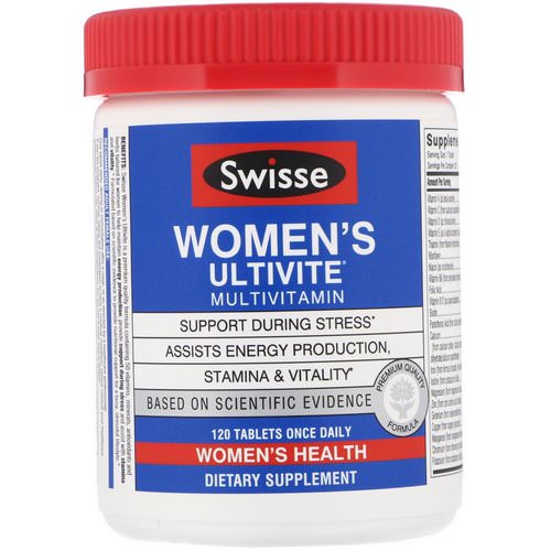 Swisse, Women's Ultivite Multivitamin, 120 Tablets فوائد