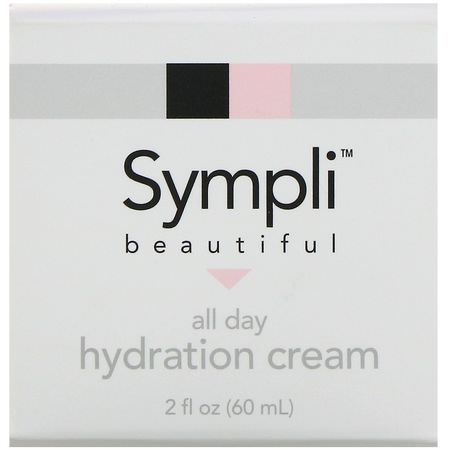Sympli Beautiful, All Day Hydration Cream, 2 fl oz (60 ml):مرطبات الي,م, الكريمات