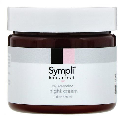 Sympli Beautiful, Rejuvenating Night Cream, 2 fl. oz (60 ml) فوائد