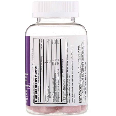 T-RQ, Adult Gummy, Calcium 500 + Vitamin D, 30 Gummies:كالسي,م بلاس فيتامين د, كالسي,م