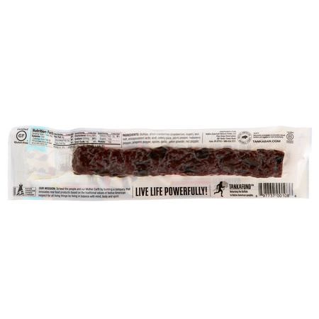 Tanka, Warrior Bar, Buffalo Meat with Cranberries and Pepper Blend, 2 oz (56 g):Meat وجبات خفيفة, Jerky