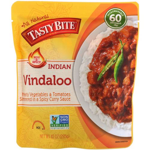 Tasty Bite, Indian, Vindaloo, Hot & Spicy, 10 oz (285 g) فوائد