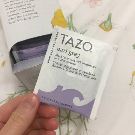 Tazo Teas Black Tea Earl Grey Tea - شاي إيرل غراي, الشاي الأس,د