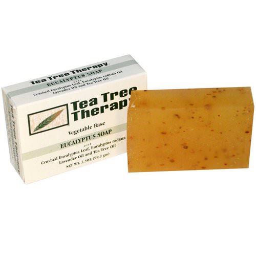 Tea Tree Therapy, Eucalyptus Soap, 3.5 oz (99.2 g) Bar فوائد